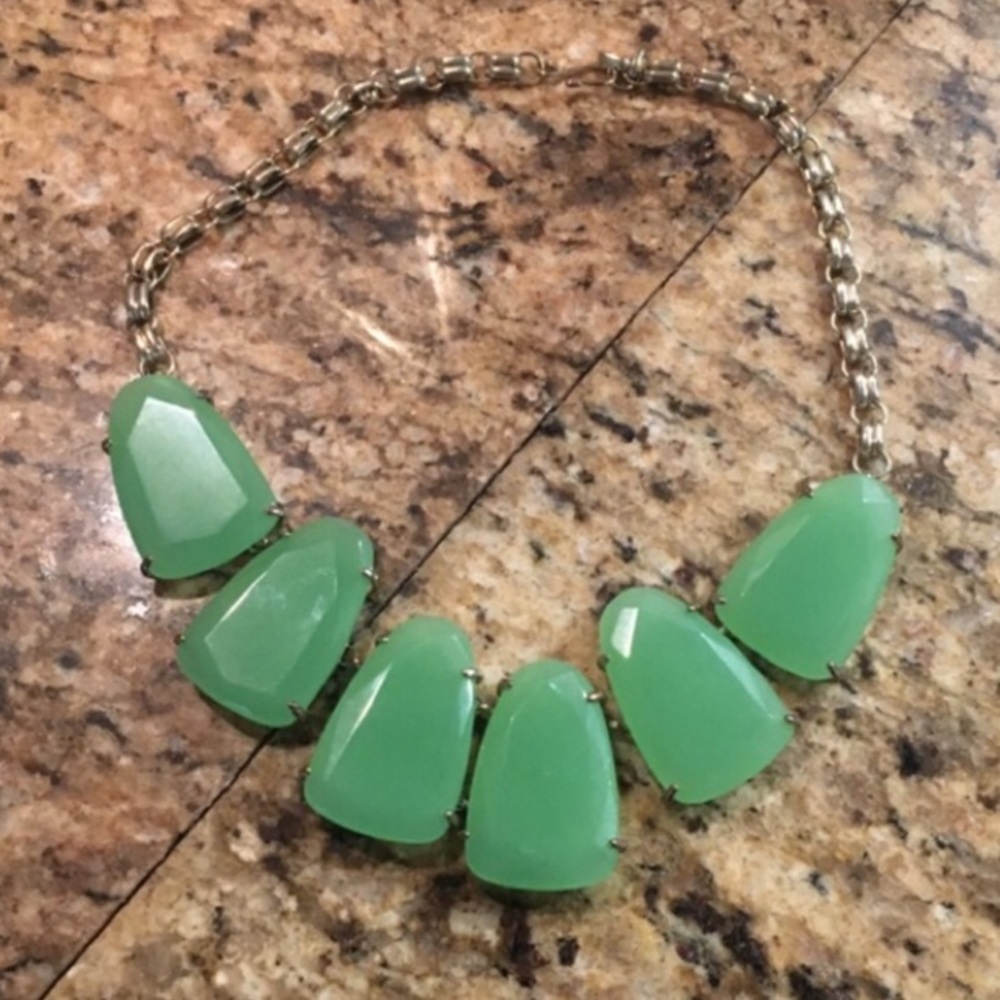 Mint Green Kendra Scott Necklace